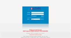 Desktop Screenshot of mail.uthm.edu.my